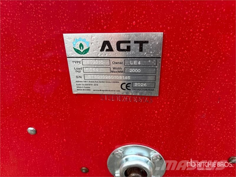 AGT STSD10 3-Point & Skid Steer Seeder (Unused) Sorvetőgép
