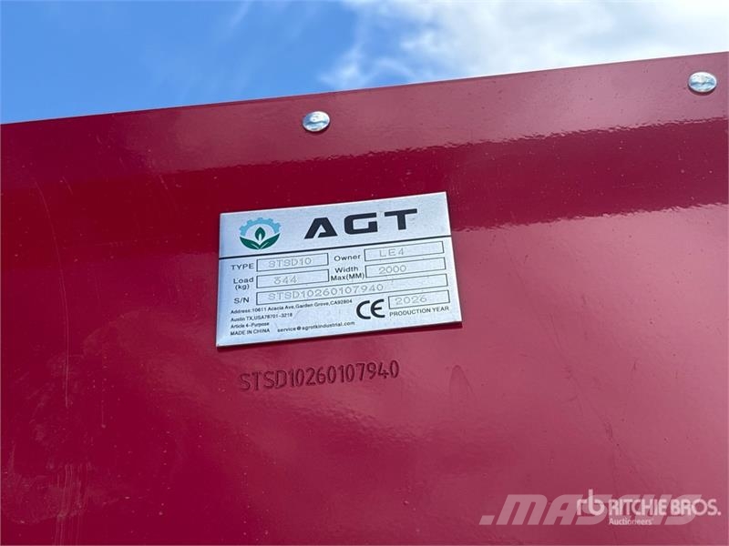AGT STSD10 3-Point & Skid Steer Seeder (Unused) Sembradoras
