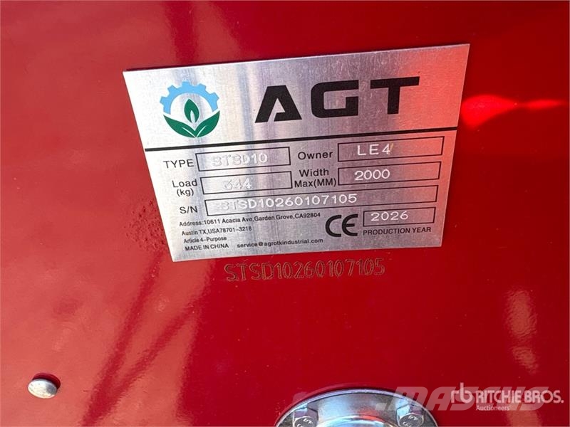 AGT STSD10 70 in 3-Point & Skid Steer Seeder (Unused) Mechanické secí stroje