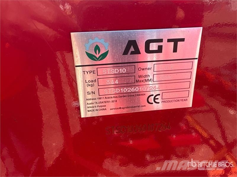 AGT STSD10 70 in 3-Point & Skid Steer Seeder (Unused) Mechanické secí stroje