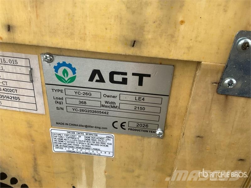 AGT YC-26G Portable Sawmill (Unused) Sägewerke