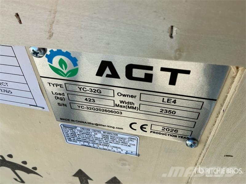AGT YC-32G Portable Sawmill (Unused) 鋸木機