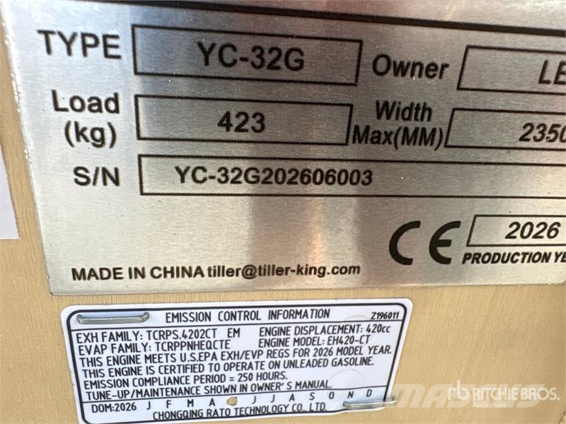 AGT YC-32G Portable Sawmill (Unused) Sawmills