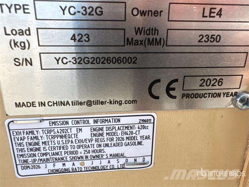 AGT YC-32G Portable Sawmill (Unused) Sawmills