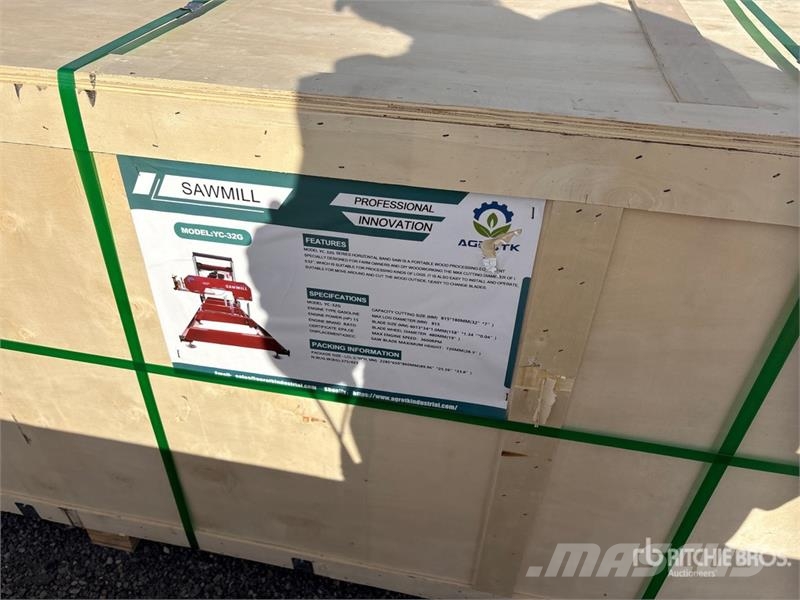 AGT YC-32G Portable Sawmill (Unused) Sawmills