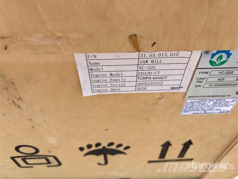 AGT YC32-G Portable Sawmill (Unused) Píly