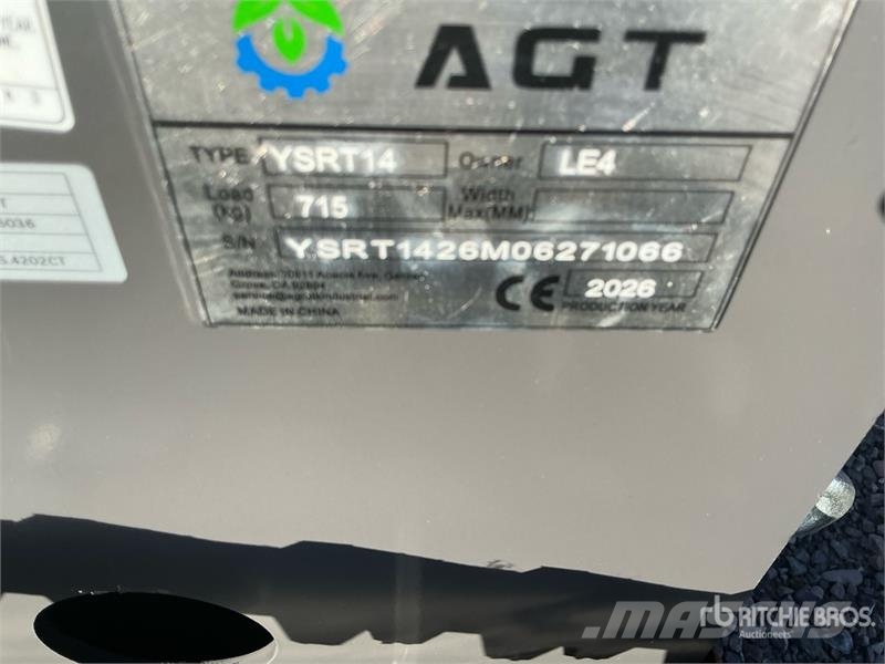 AGT YSRT14 Skid steer loaders