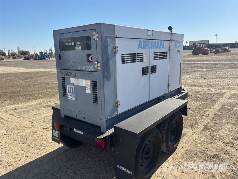Airman 60 kVA Mobile Generator Set Dieselgeneratorer