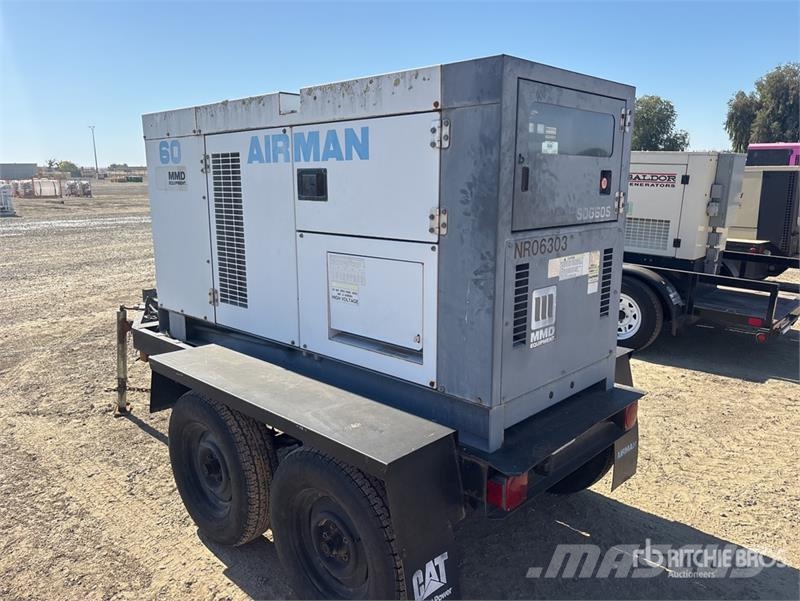 Airman 60 kVA Mobile Generator Set Dieselgeneratorer