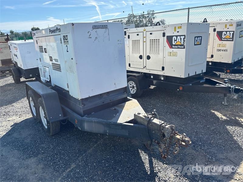 Airman SDG65S-8C1 63 kVA Mobile Generator Set Diesel Generators