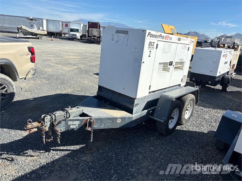 Airman SDG65S-8C1 63 kVA Mobile Generator Set Diesel Generators