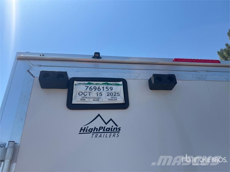 Alcom 24 ft T/A Enclosed Trailer Furgons