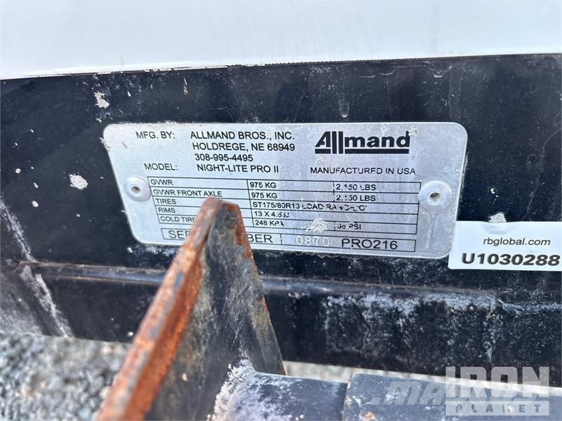 Allmand Night-Lite Pro II Svetlobni stolpi