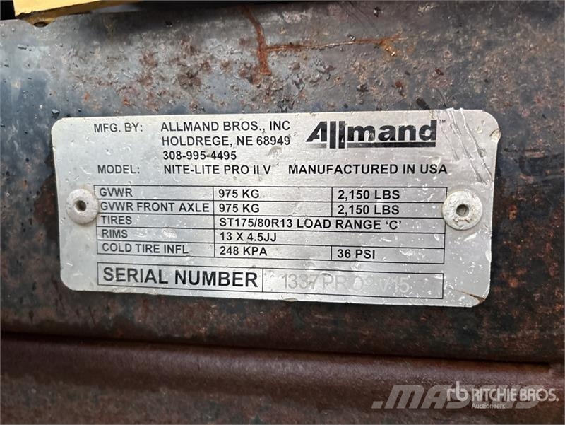 Allmand Night-Lite Pro II Svetlobni stolpi