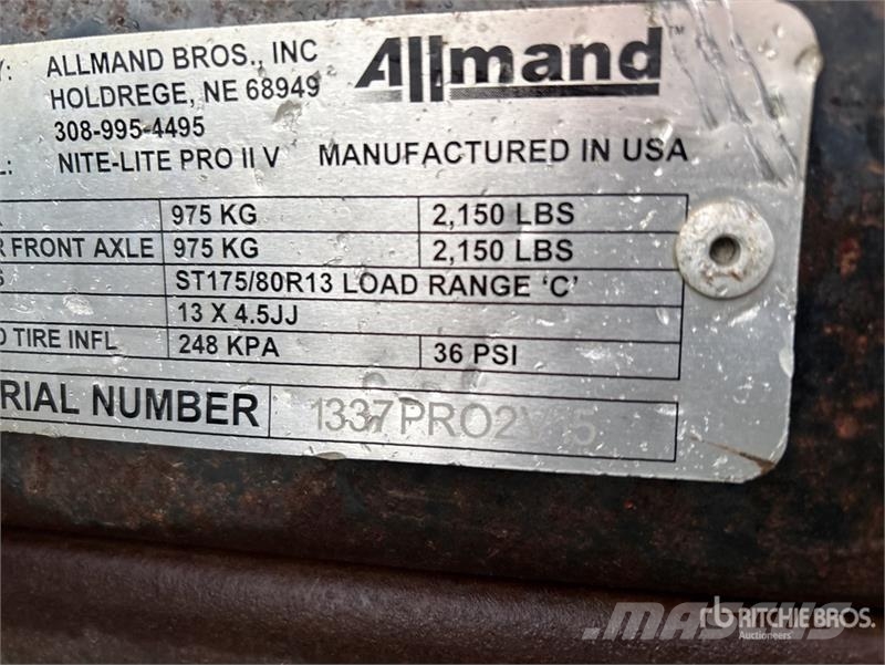 Allmand Night-Lite Pro II Svetlobni stolpi