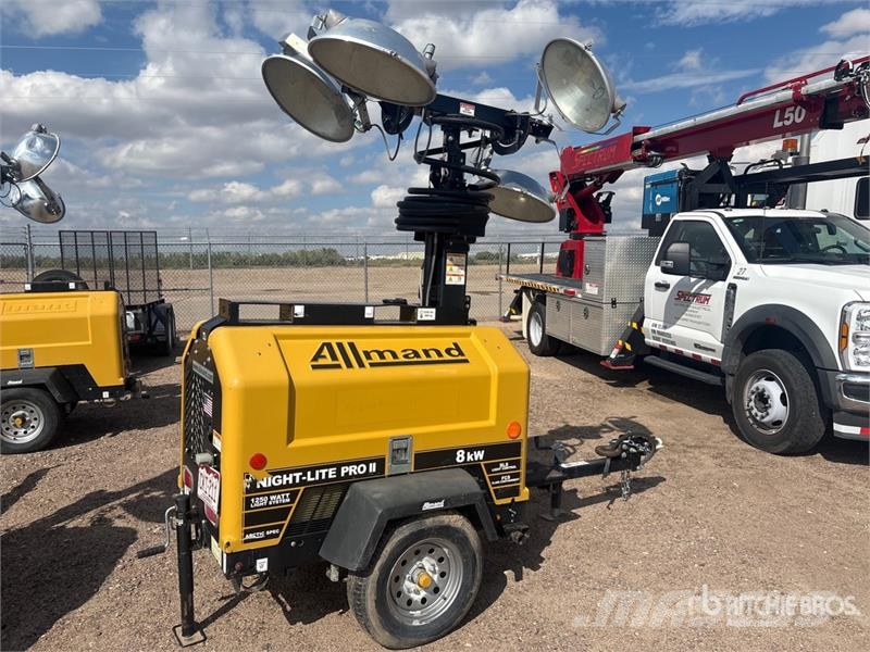Allmand NLPII-V 8 kW Light Tower Gaismas torņi