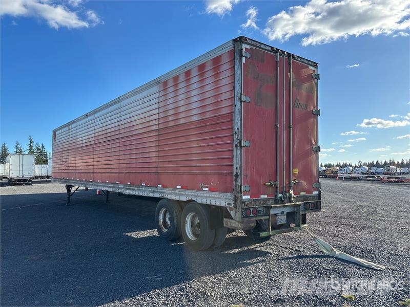Alloy 53 ft x 102 in T/A Van Trailer Furgons