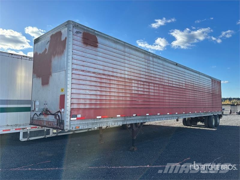 Alloy 53 ft x 102 in T/A Van Trailer Furgons