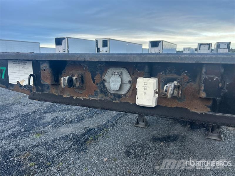 Alloy AGTFB39B3 32 ft Tri/A B-Train Lead Flatbed Trailer Pritschenanhänger