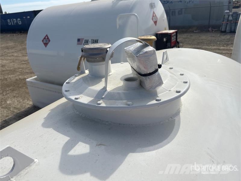 AM Tank 1000 1000 gal Skid Mounted Steel Diesel Fuel Fuel and additive tanks