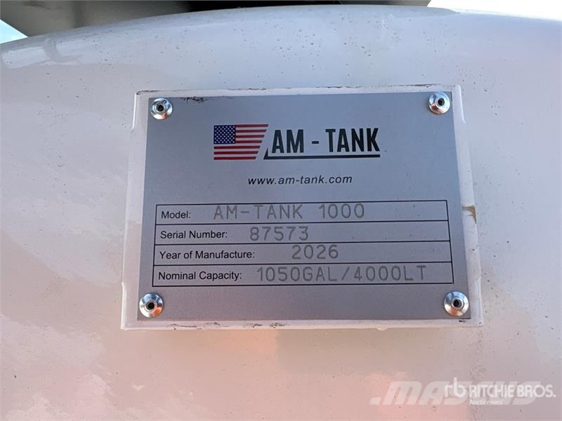 AM Tank 1000 1000 gal Skid Mounted Steel Diesel Fuel Fuel and additive tanks