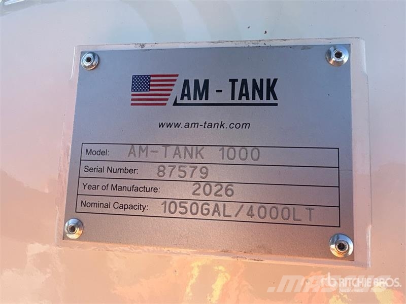 AM Tank 1000 1050 gal Skid Mounted Steel Diesel Fuel Tanques de combustível e aditivos