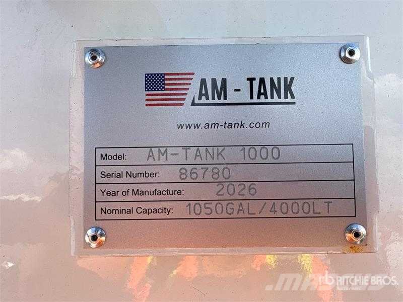 AM Tank 1000 1050 gal Skid Mounted Steel Diesel Fuel  Polttoaine- ja lisäainesäiliöt