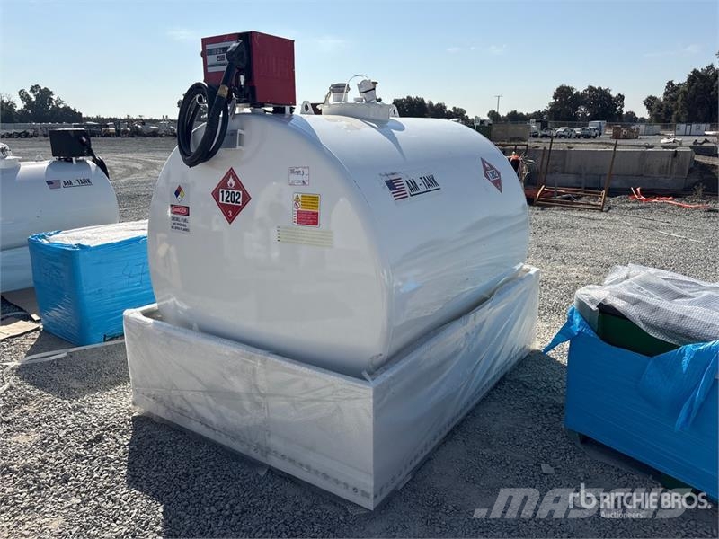 AM Tank 1000 1050 gal Skid Mounted Steel Diesel Fuel Tanques de combustível e aditivos