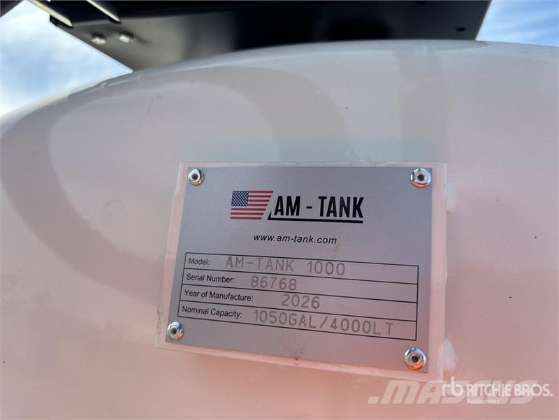 AM Tank 1000 1050 gal Skid Mounted Steel Diesel Fuel  Kraftstoff- und Zusatzstoffbehälter