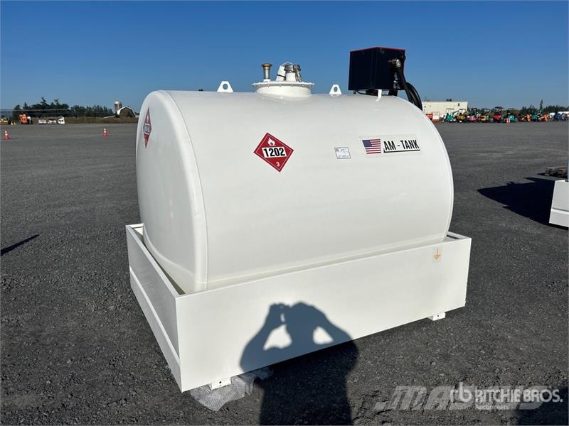 AM Tank 1000 1050 gal Skid Mounted Steel Diesel Fuel  Fuel and additive tanks