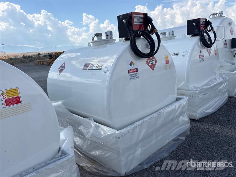 AM Tank 1000 1050 gal Skid Mounted Steel Diesel Fuel  Polttoaine- ja lisäainesäiliöt