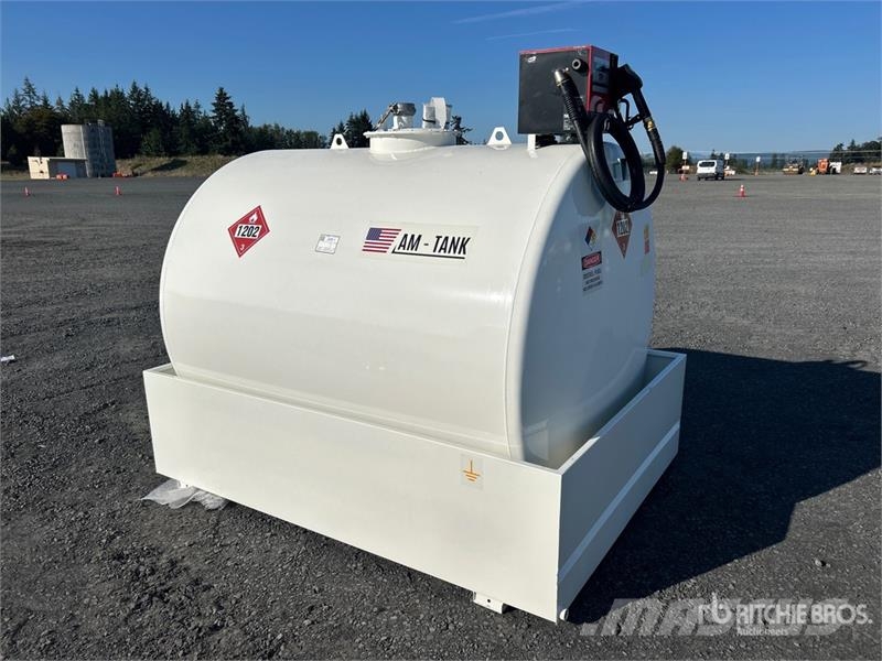 AM Tank 1000 1050 gal Skid Mounted Steel Diesel Fuel  Fuel and additive tanks