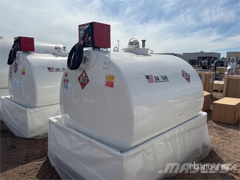 AM Tank 1000 1050 gal Skid Mounted Steel Diesel Fuel  Kraftstoff- und Zusatzstoffbehälter