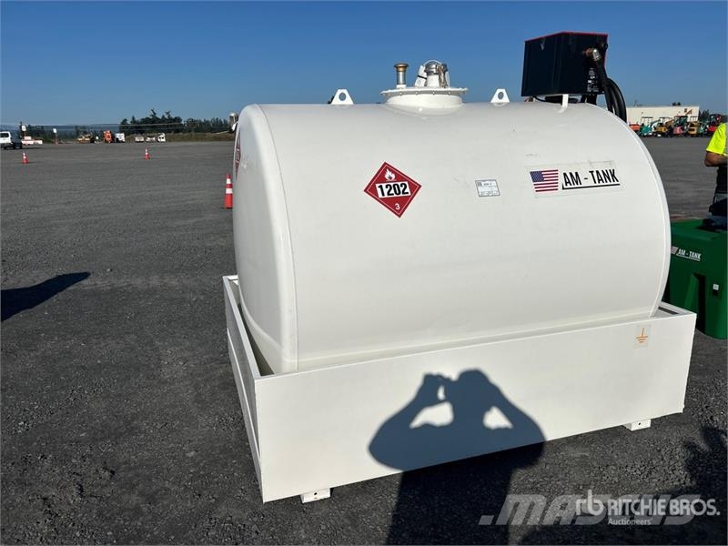 AM Tank 1000 1050 gal Skid Mounted Steel Diesel Fuel  Fuel and additive tanks