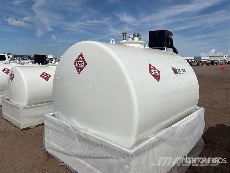 AM Tank 1000 1050 gal Skid Mounted Steel Diesel Fuel  Kraftstoff- und Zusatzstoffbehälter
