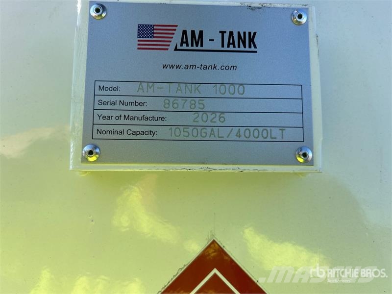 AM Tank 1000 1050 gal Skid Mounted Steel Diesel Fuel  Fuel and additive tanks