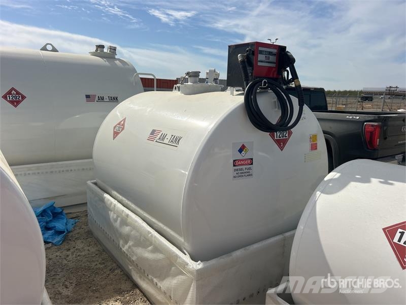 AM Tank 1000 Diesel 1000 gal Skid mounted Steel Stora Tanques de combustível e aditivos