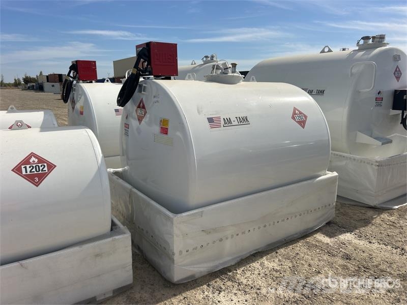 AM Tank 1000 Diesel 1000 gal Skid mounted Steel Stora Tanques de combustível e aditivos