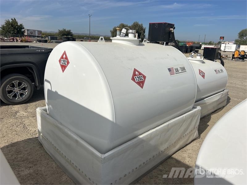 AM Tank 1000 Diesel 1000 gal Skid mounted Steel Stora Tanques de combustível e aditivos