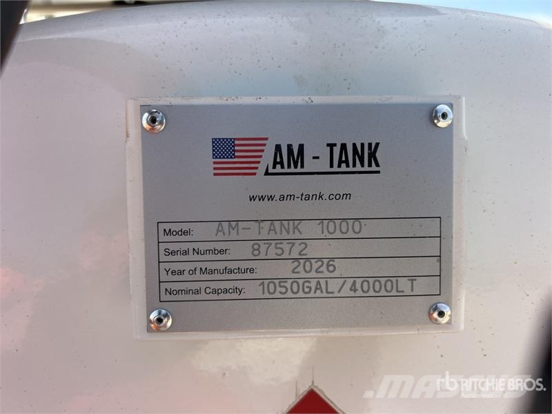 AM Tank 1000 Diesel 1000 gal Skid mounted Steel Stora Tanques de combustível e aditivos