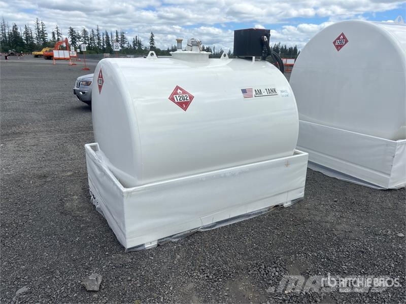 AM Tank 1050 gal Skid Mounted Steel Diesel Fuel Tank  燃料タンクと添加剤用タンク