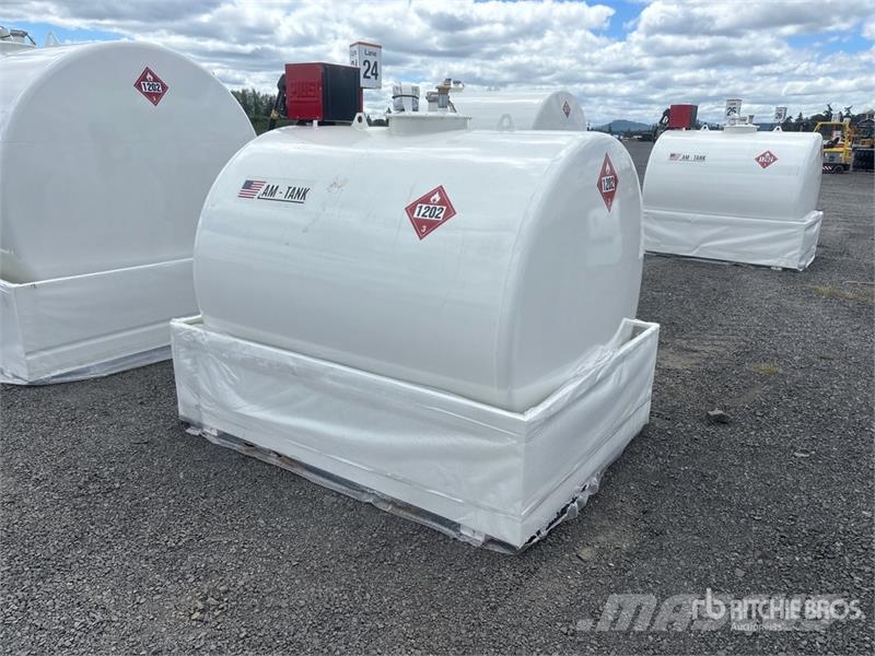 AM Tank 1050 gal Skid Mounted Steel Diesel Fuel Tank  燃料タンクと添加剤用タンク