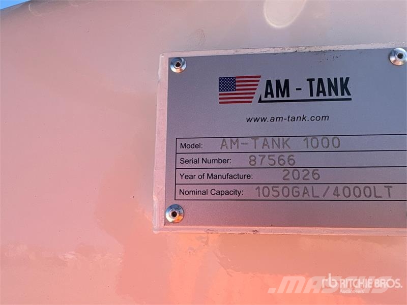 AM Tank 1050 gal Skid Mounted Steel Diesel Fuel Tank Fuel and additive tanks