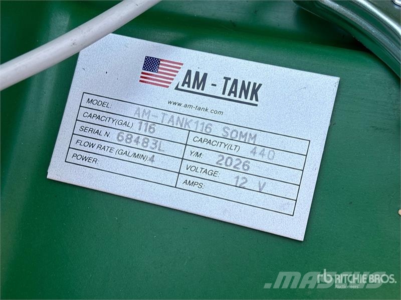 AM Tank 116 116 gal Poly Portable Diesel Transfer and Tanques de combustível e aditivos
