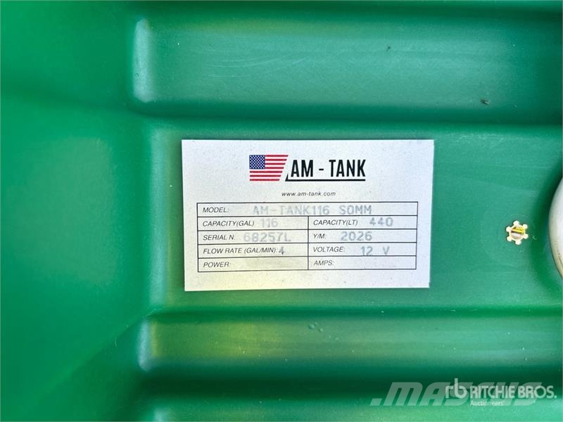 AM Tank 116 116 gal Portable Poly Diesel Fuel Tank (U Fuel and additive tanks