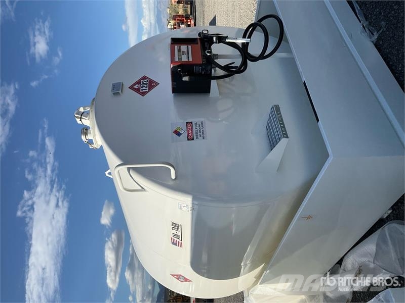 AM Tank 2300 2376 gal Skid Mounted Steel Diesel Fuel Fuel and additive tanks
