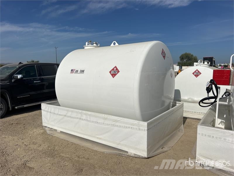 AM Tank 2300 2376 gal Skid Mounted Steel Diesel Fuel Fuel and additive tanks