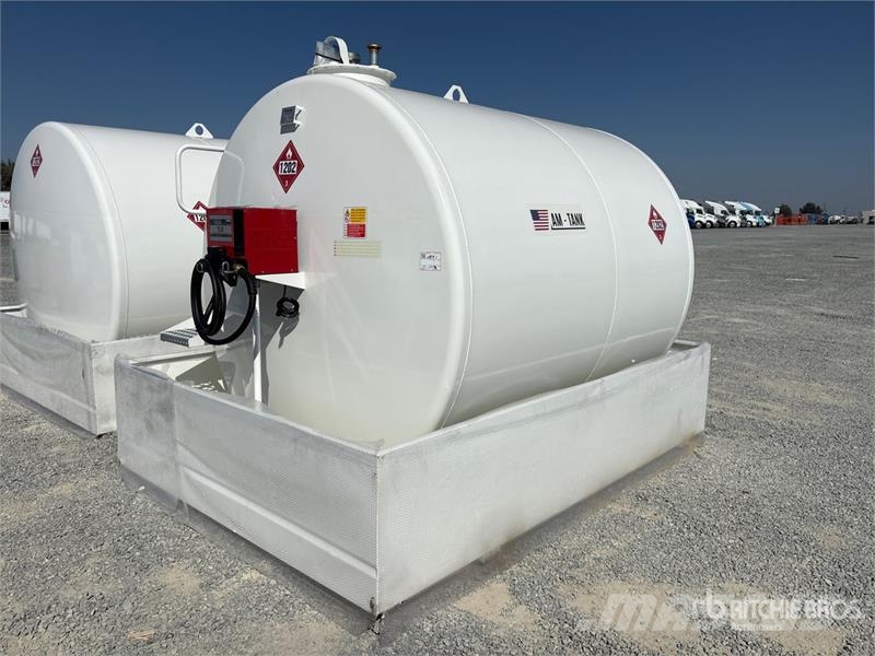 AM Tank 2300 2376 gal Skid Mounted Steel Fuel Tank (U Tanques de combustível e aditivos