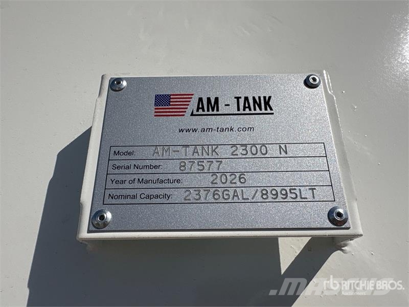 AM Tank 2300 2376 gal Skid Mounted Steel Fuel Tank (U Tanques de combustível e aditivos