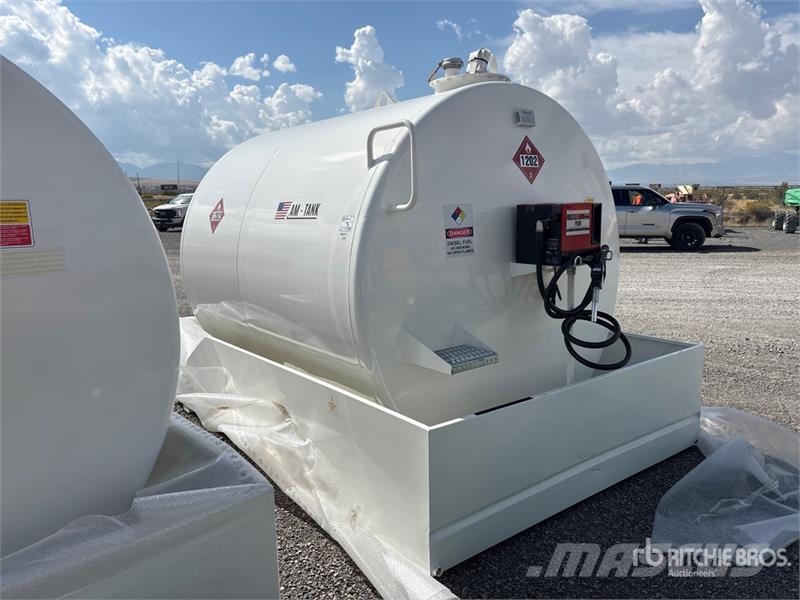 AM Tank 2300 2376 gal Skid Mounted Steel Diesel Fuel  Polttoaine- ja lisäainesäiliöt